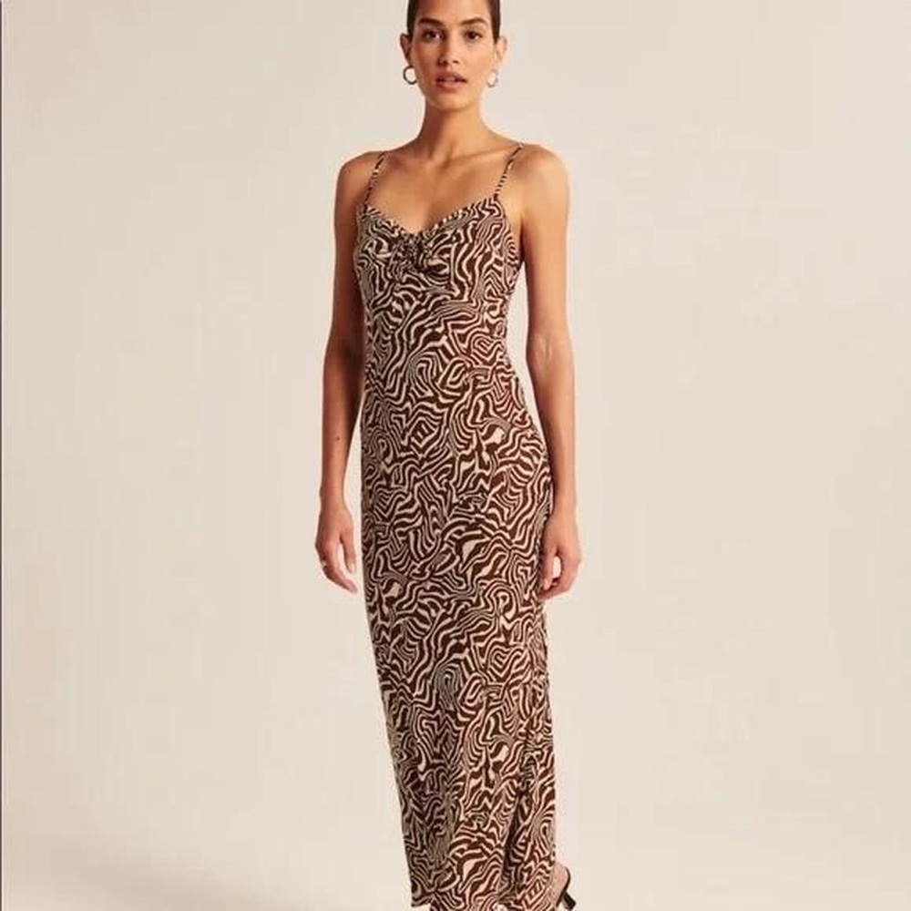 Abercrombie & Fitch Patterned Maxi Dress